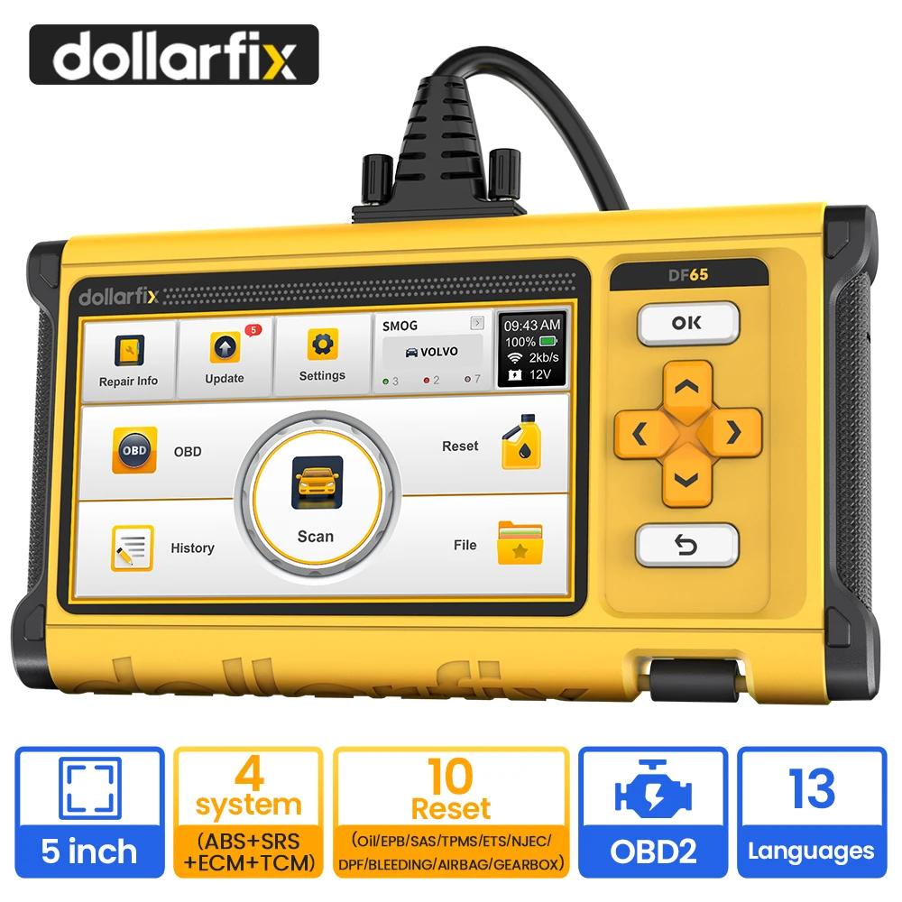 DollarFix ڵ ĳ  , 4 ý ABS SRS TCM  10 , ڵ ڵ ,   Ʈ, DF65 OBD2